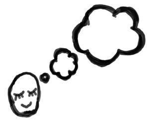 普通の妄想＆空想のイラスト